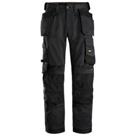 6251 AllroundWork, Pantalon+ en tissu extensible avec poches holster et coupe large Pantalons 6251