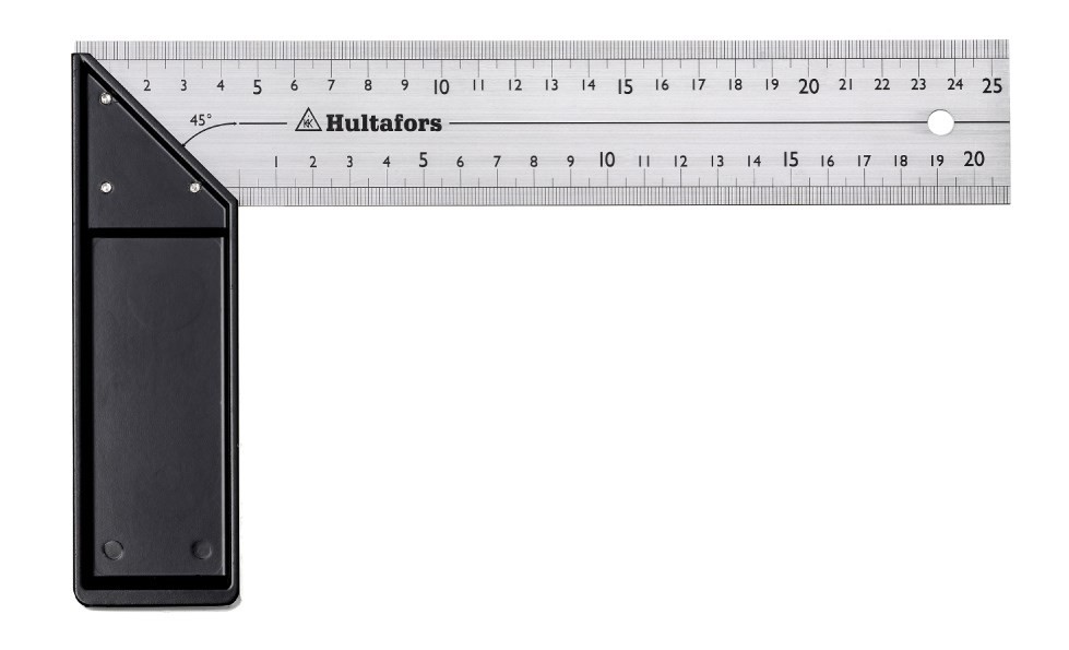 Kit 5 pcs: règle 30cm, 2 équerres 45 et 60°, rapport 10 cm, compas